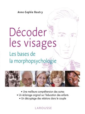 cover image of Décoder les visages--Découvrir les bases de la morphopsychologie